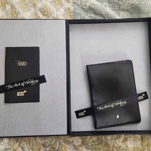 Mont Blanc Elegant Black Card Holder